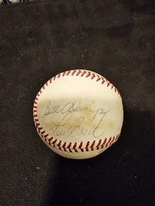 Lou Brock (HOF) Autographed Official NL Baseball - Picture 1 of 3