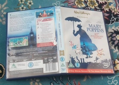 Mary Poppins DVD 2-Disc 40th Anniversary Children's Family Film Julie Andrews - Image 1 of 2