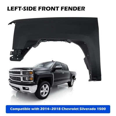 VRC Fender For Chevrolet Silverado 1500 2014-2018 Front Driver Side LH Assembly - Image 1 of 4