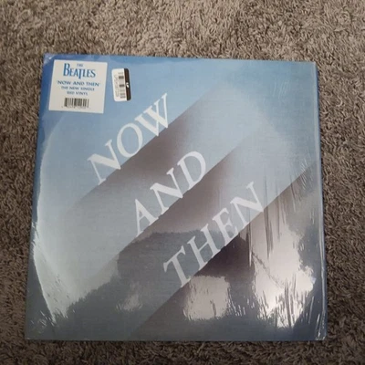 The Beatles - Now And Then - The Beatles - 12" Red Vinyl Single - Image 1 of 4