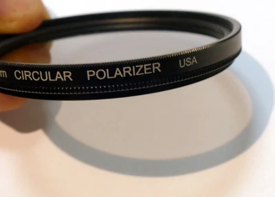Tiffen Circular Polarizer C-PL 62mm Lens Filte made in USA - Image 1 of 4