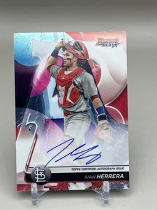 2020 Bowman's Best - Best of 2020 Autographs Ivan Herrera #B20-IH (AU, RC) - Picture 1 of 1