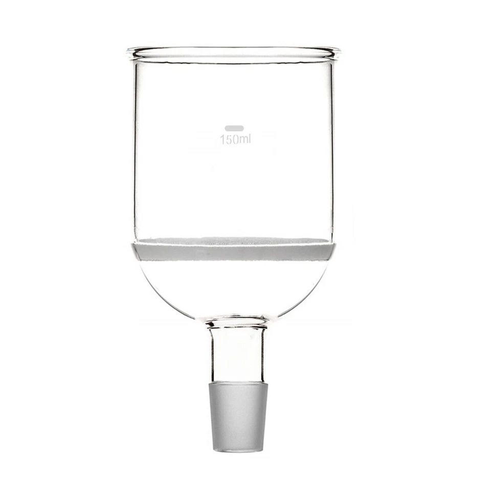 150ml 24/29 Glass Buchner Funnel Lab Boro Coarse Filter Glassware - Image 1 of 1