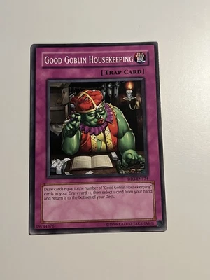 YUGIOH GOOD GOBLIN HOUSEKEEPING COMMON DR3-EN174 NM - Image 1 of 2