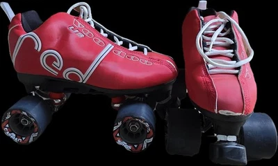 Labeda Voodoo U3 Rojo "Rojo" Patines Para Hombre Talla 7 Patinaje Quads Sonar Caymen Foto 1 de 4