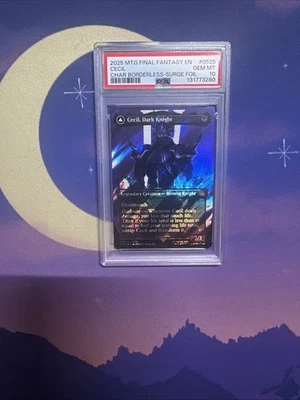 4936 Cecil Dark Knight Paladin 2025 MTG Final Fantasy #0525 Surge Foil PSA 10 - Image 1 of 2