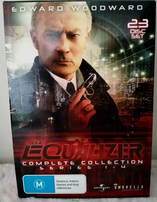 The Equalizer Complete Collection DVD Box Set Series 1-4  Reg 4 Edward Woodward  - image 1 of 4