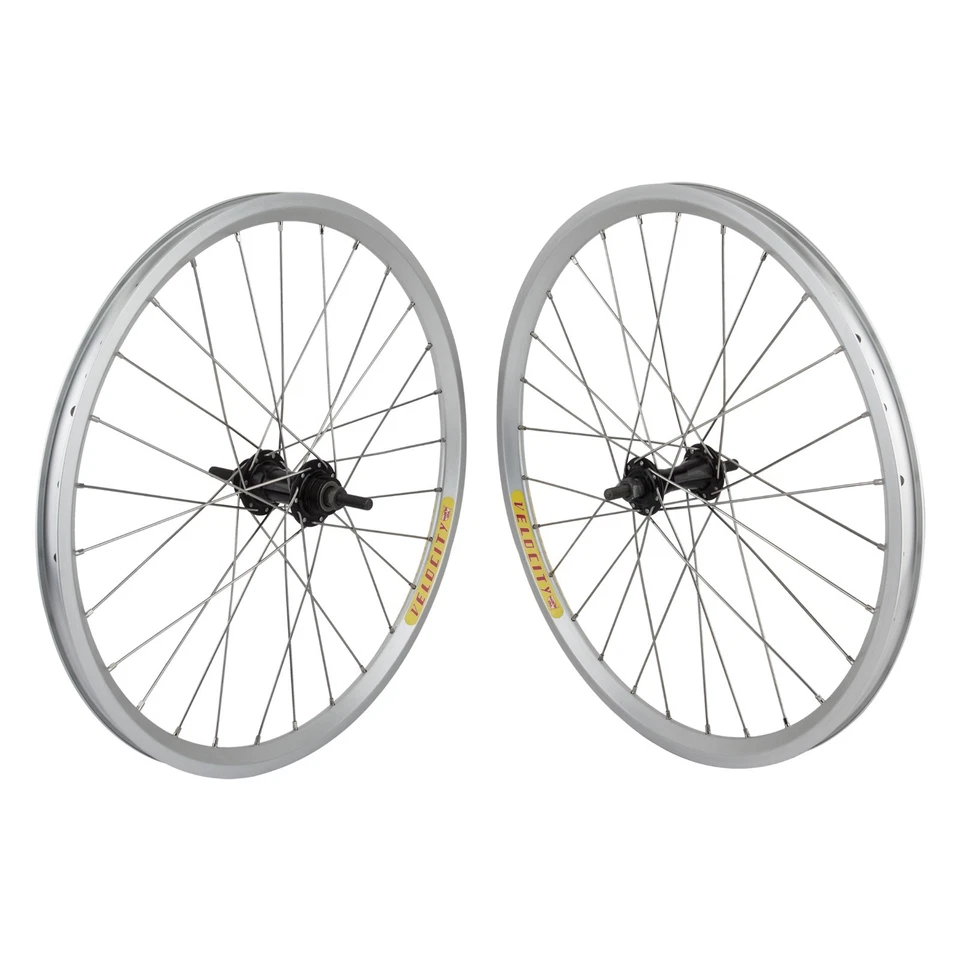 Velocity Aeroheat 20x1-1/8 Aluminum mini BMX Racing 28 Hole Mid School Rim Wheel - Image 1 of 1