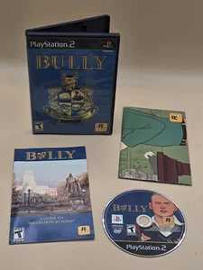 Bully PlayStation 2 Completo Etiqueta Negra CIB PS2 Manual y Mapa *Funciona Rayado* - Imagen 1 de 6