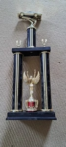 Trofeo de exhibición de autos grandes 1990 de colección 20" de alto - Twin City Car Club primer lugar - Imagen 1 de 11