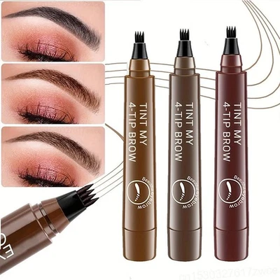 4Point Eyebrow Contouring Magical Precise Waterproof Liquid Brow Cosmetics Pen - Image 1 of 4
