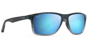 MAUI JIM | NEW | ONSHORE | B798 - 03S | BLUE BLACK STRIPE FADE | BLUE HAWAII - Picture 1 of 4