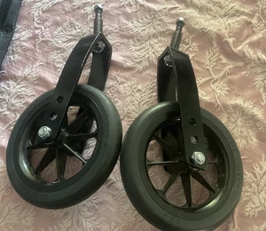 2 ruedas giratorias delanteras Invacare 9000 Aero-Flex para silla de ruedas con horquilla 7,5" X 1" - Imagen 1 de 8
