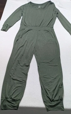 Mono Sweaty Betty Gary Manga Larga Verde Talla Mediana Oliva Gimnasio Yoga Negro  Foto 1 de 4