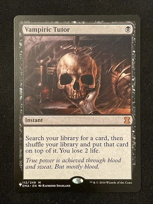 Vampiric Tutor The List Reprints Regular - Image 1 of 2