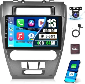 8-Core 4+64G Android Car Radio for 2009-2012 Ford Mustang / Fusion / Mondeo - Picture 1 of 8
