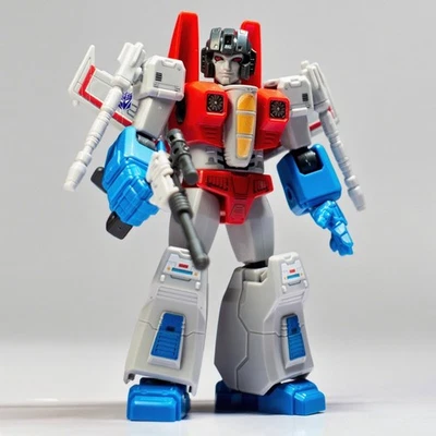 Figura de acción Blokees Transformers G1 Starscream modelo juguetes galaxia versión 02 Foto 1 de 4