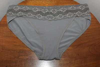 NATORI BLISS PERFECTION V-KINI 花朵花边装饰颜色锚/大理石 ONE SIZE — 第 1/4 张图片