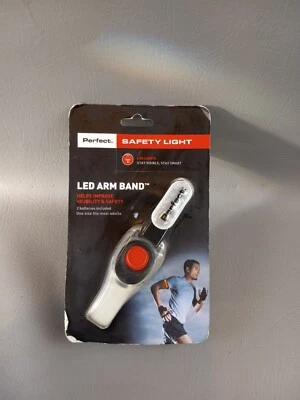 Perfect Fitness - Luz de seguridad LED para brazalete - Talla única para la mayoría de los adultos Nueva Foto 1 de 2
