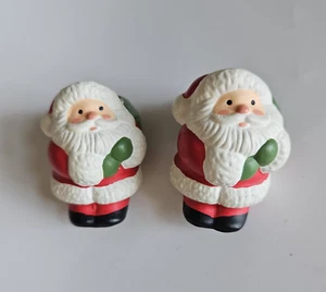 2 Santa Candle Huggers Crowning Touch Candle Compliments Made in Korea - Picture 1 of 6