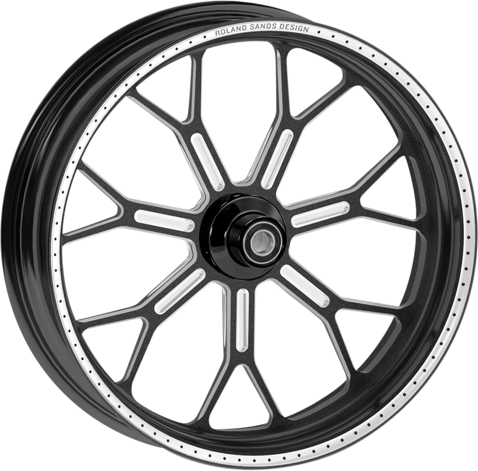 Ruedas delanteras Roland Sands 23x3,5 Delmar corte contraste operaciones 12047106DELJSM Foto 1 de 1