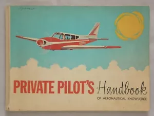 1963 PRIVATE PILOT'S HANDBOOK OF AERONAUTICAL KNOWLEDGE Airplane Flight Manual - Picture 1 of 4