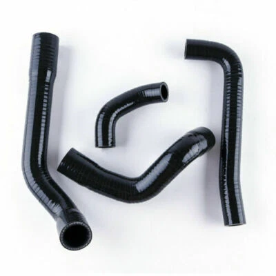 For BMW K100 K 100 1983-1992 84 85 90 Silicone Radiator Hose Coolant Pipe Black Foto 1 de 4