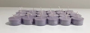24 TEELICHTER IN ORCHIDEENREGEN STARK DUFTEND HANDGEMACHT SOJAWACHS - Bild 1 von 9