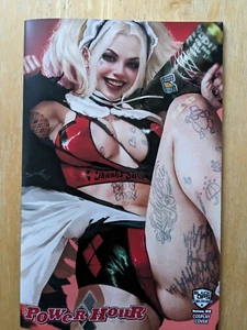 Power Hour #2 Shikarii Pilgrim Nice Harley Quinn Ltd 400 Unread Copy VF+ - Picture 1 of 9