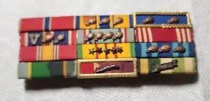 U.S. Vietnam Military Ribbon Bar Medals - Picture 1 of 7