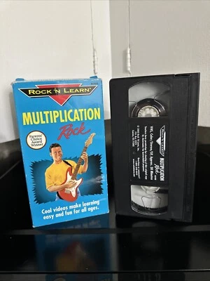 ROCK 'N' LEARN: Multiplication Rock VHS 2000 - Image 1 of 2