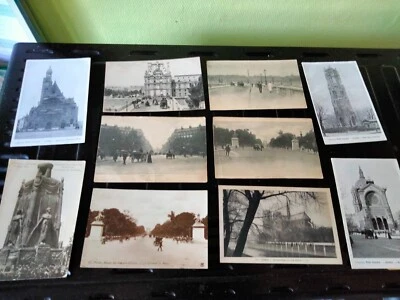 lot ancienne carte postale paris non ecrite - Photo 1/4