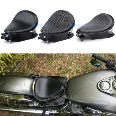 Solo Seat Saddle Spring Base Plate Pan Bracket for Harley Sportster XL883 Bobber - Image 1 of 4