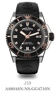 Taucheruhr, Swiss Made, Armand Nicolet A480ASN-NS-GG4710N - Bild 1 von 3