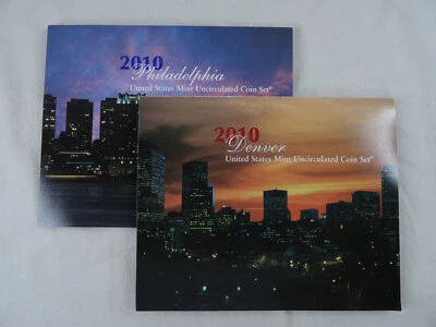 2010 P & D US Mint Set Uncirculated 28 Coins OGP - Image 1 of 4