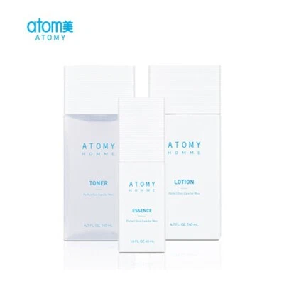 ATOMY Homme Set Cuidado de la Piel Tónico + Esencia + Loción Hidratación K-Beauty Foto 1 de 4