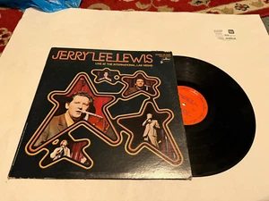 Vintage Jerry Lee Lewis Live At The International In Las Vegas- Vinyl LP - Picture 1 of 1
