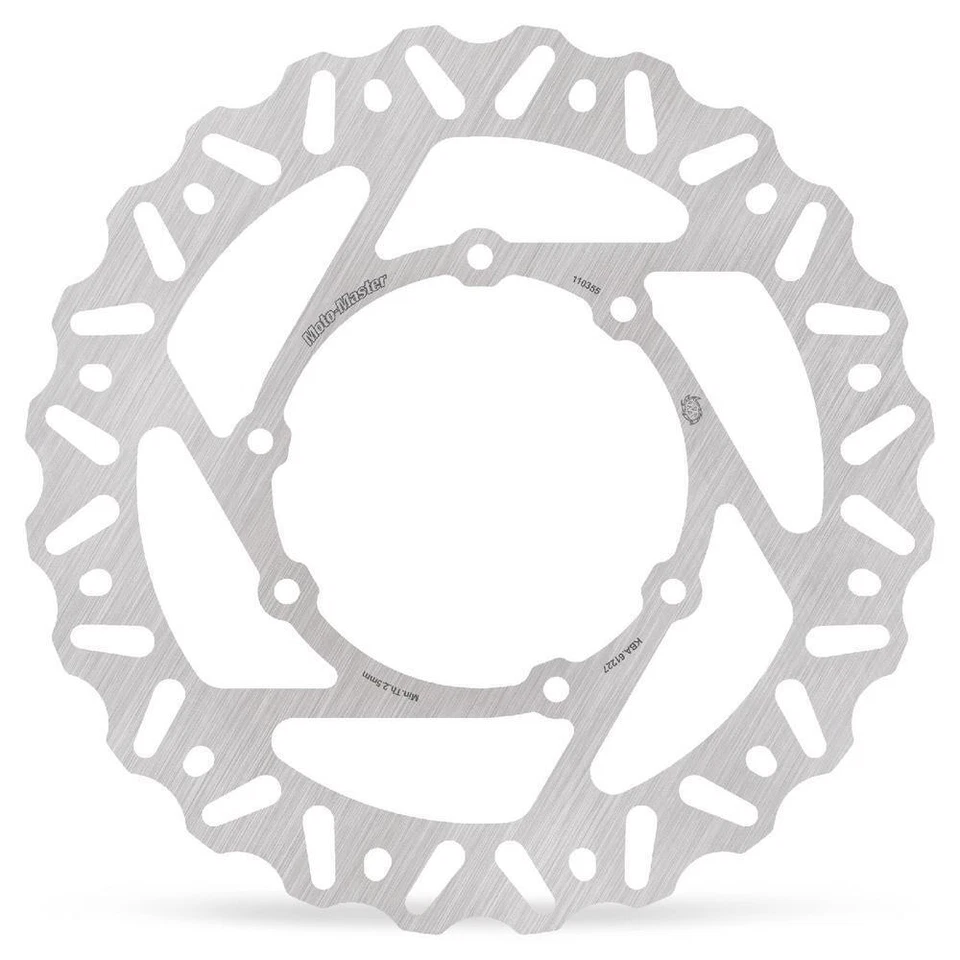 Disco de freno delantero fijo izquierdo MotoMaster Nitro para Honda CR125R 1995-2007 Foto 1 de 1