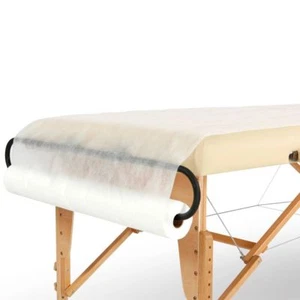 ULTRA-SOFT DISPOSABLE MASSAGE TABLE NON-WOVEN PAPER ROLL SHEETS-10 ROLL CASE - Picture 1 of 1