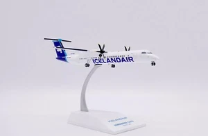 JC WINGS ICELANDAIR BOMBARDIER DASH 8 Q400 1:200 DIECAST JC2ICE0425 IN STOCK - Picture 1 of 3