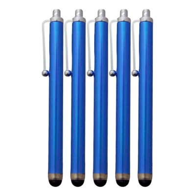 5 x Stylus Touchpen blau Eingabestift Smartphone Tablet iPhone Samsung iPad - Bild 1 von 4