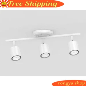 20" Linear Track Lighting Set Ceiling Light Fixture Adjustable Spotlight Modern - Picture 1 of 8