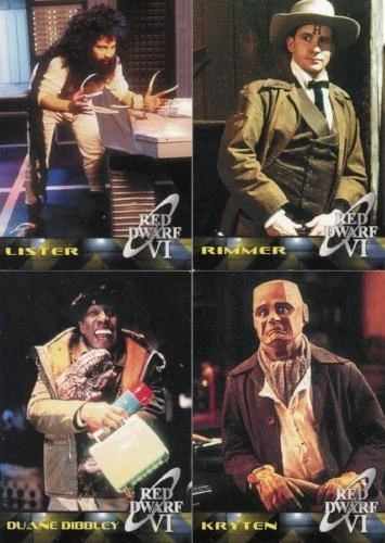 Red Dwarf Video Series VI Card Set 4 Cards - Image 1 of 2