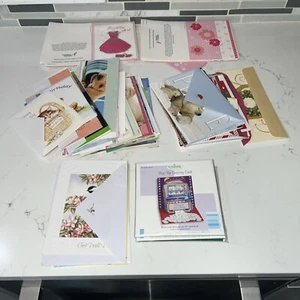 90 Grußkarten Lot UNBENUTZT Geburtstag Weihnachten Danke denkt an dich - Bild 1 von 7