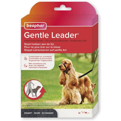 Beaphar Gentle Leader Control Seguro para Perros Medianos - Negro Foto 1 de 4