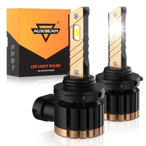 AUXBEAM 9006 LED Headlight Bulb Conversion Kit Low Beam White Super Bright 6000K - Picture 1 of 12