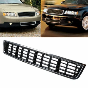 For Audi A4 B6 Sedan/Avant 2001-2005 Front Bumper Center Grille Grill Mesh Cover - Foto 1 di 12