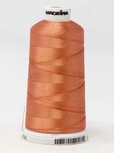 Madeira Classic Rayon 40, #1254 DARK SALMON 1000m Embroidery Thread - Imagen 1 de 1