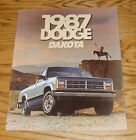 Original 1987 Dodge Dakota Deluxe Sales Brochure 87