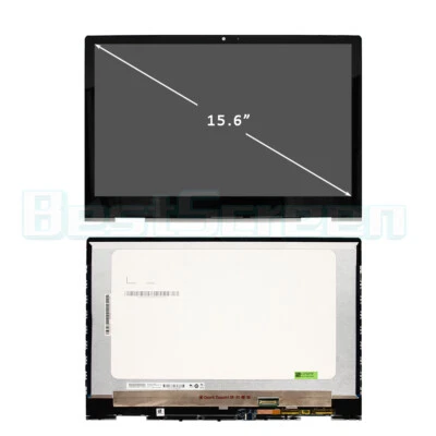 Conjunto de digitalizador de pantalla táctil LCD de 15" FHD para HP Envy X360 15T-DR000 15T-DR100 Foto 1 de 4